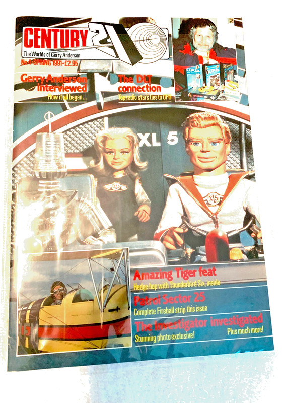 CENTURY 21 GERRY ANDERSON - ISSUE #4, SPRING 1991 - FROM USA