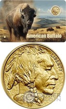 AMERICAN BUFFALO 1/200 Oz Gold Coin 30$ Liberia 2026