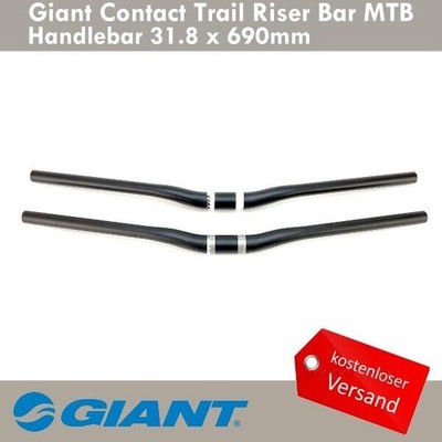 Giant Contact Trail Riser Bar MTB Lenker 31.8x690mm Aluminium 7075 Schwarz 249g