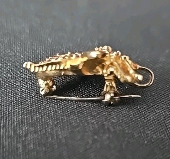 Vintage Serling Silver Bee Bug Ruby & Cubic Zirco… - image 6