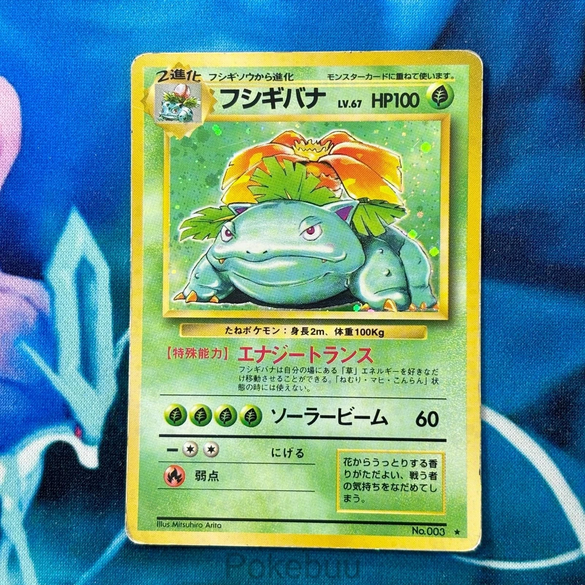25+ Venusaur Pokémon TCG Base Set Japanese Individual Collectible