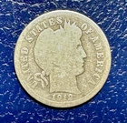 Beautiful 1912 U.S. Barber Dime (SILVER) KM 113