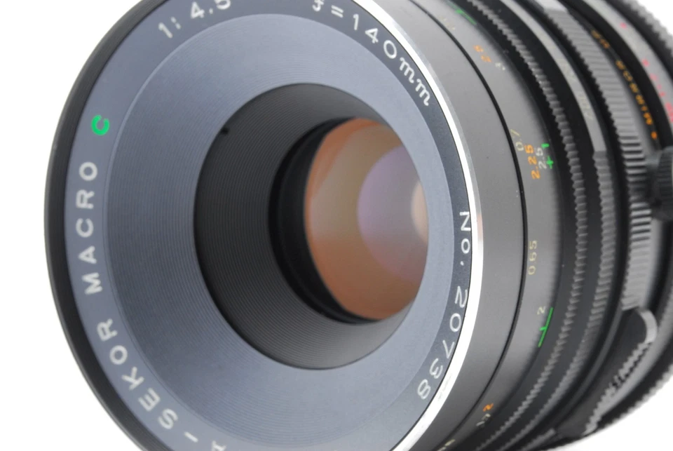 Lente de lectura [casi como nueva] Mamiya Sekor Macro C 140 mm f/4,5 para RB67 Pro S SD JAPÓN Foto 2 de 4