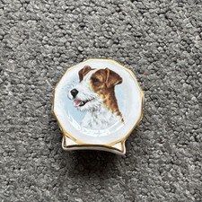 Jack Russell Terrier Vintage Bud Vase - sehr klein