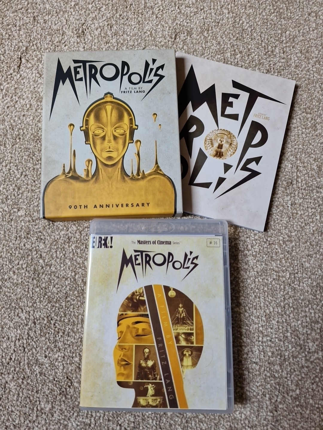 metropolis 90th anniversary limited edition (eureka) blu ray