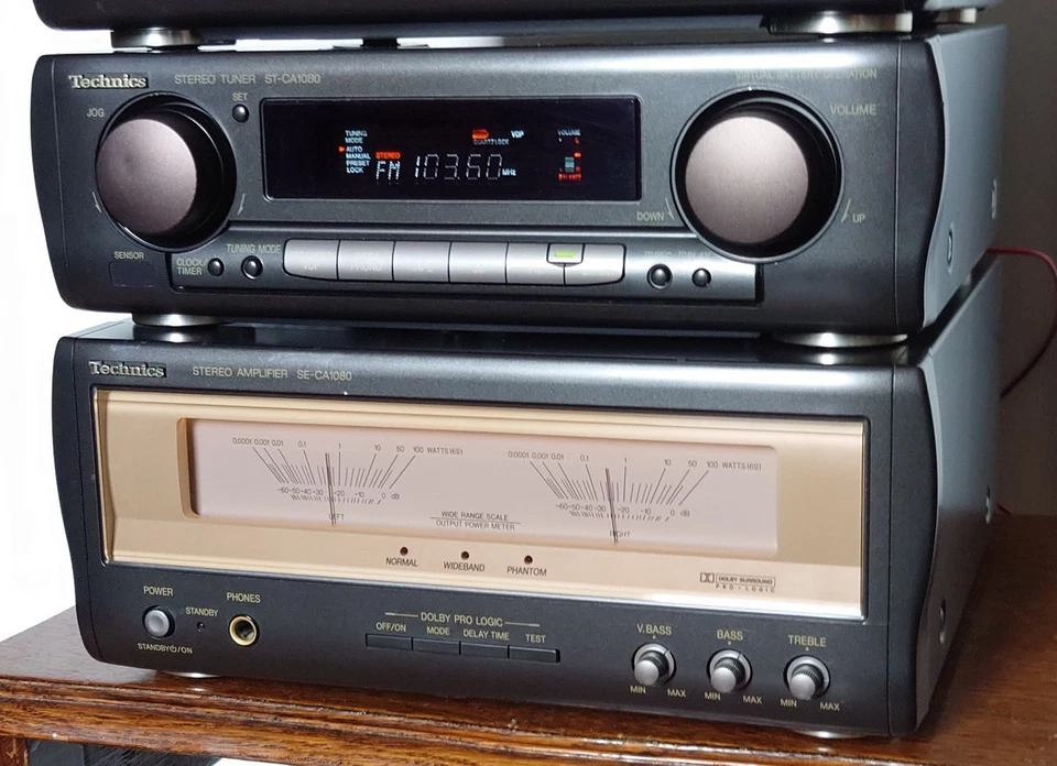 Technics CA-1080 chaine HI-FI Vintage Fonctionne - Photo 4/4