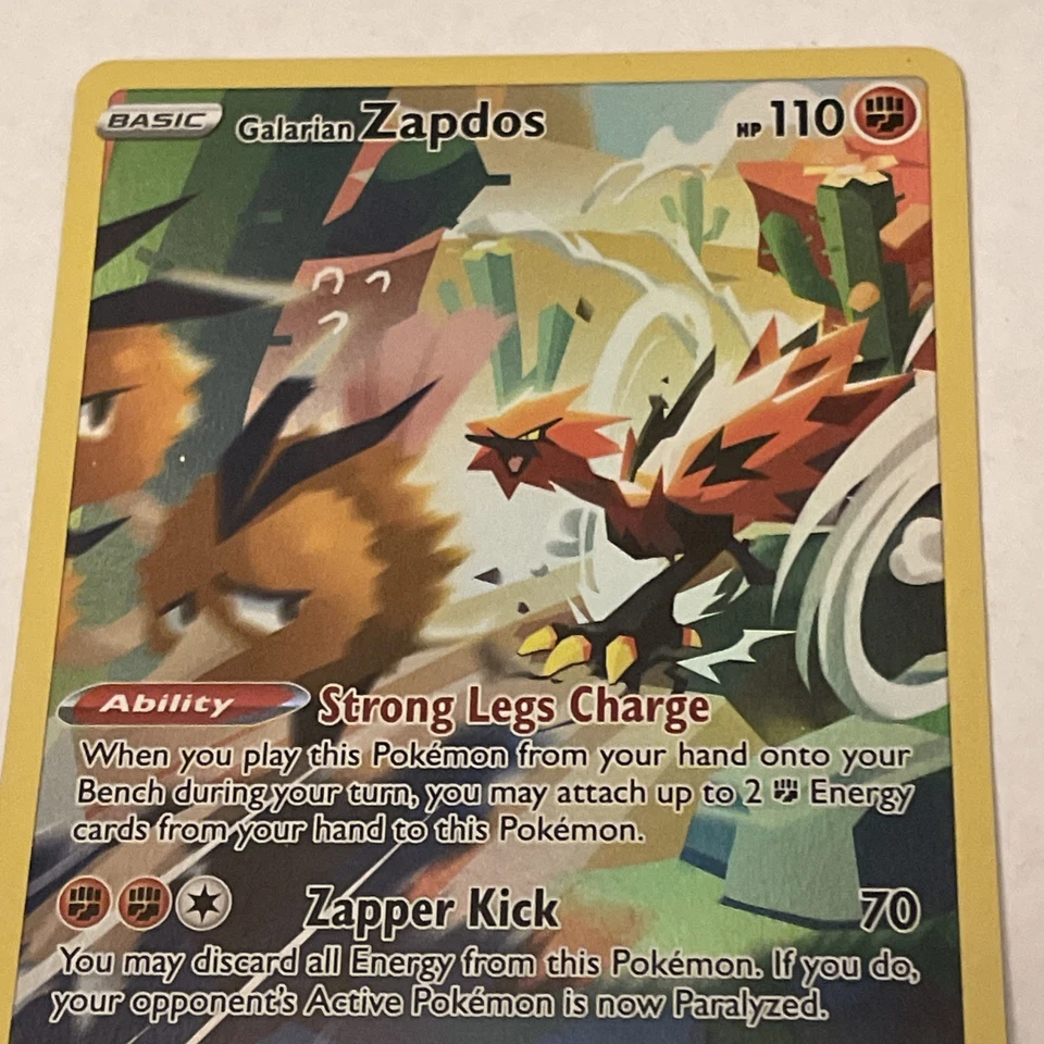 Galarian Zapdos SWSH283 SWSH: Sword & Shield Promo Cards Holo - Image 2 of 4
