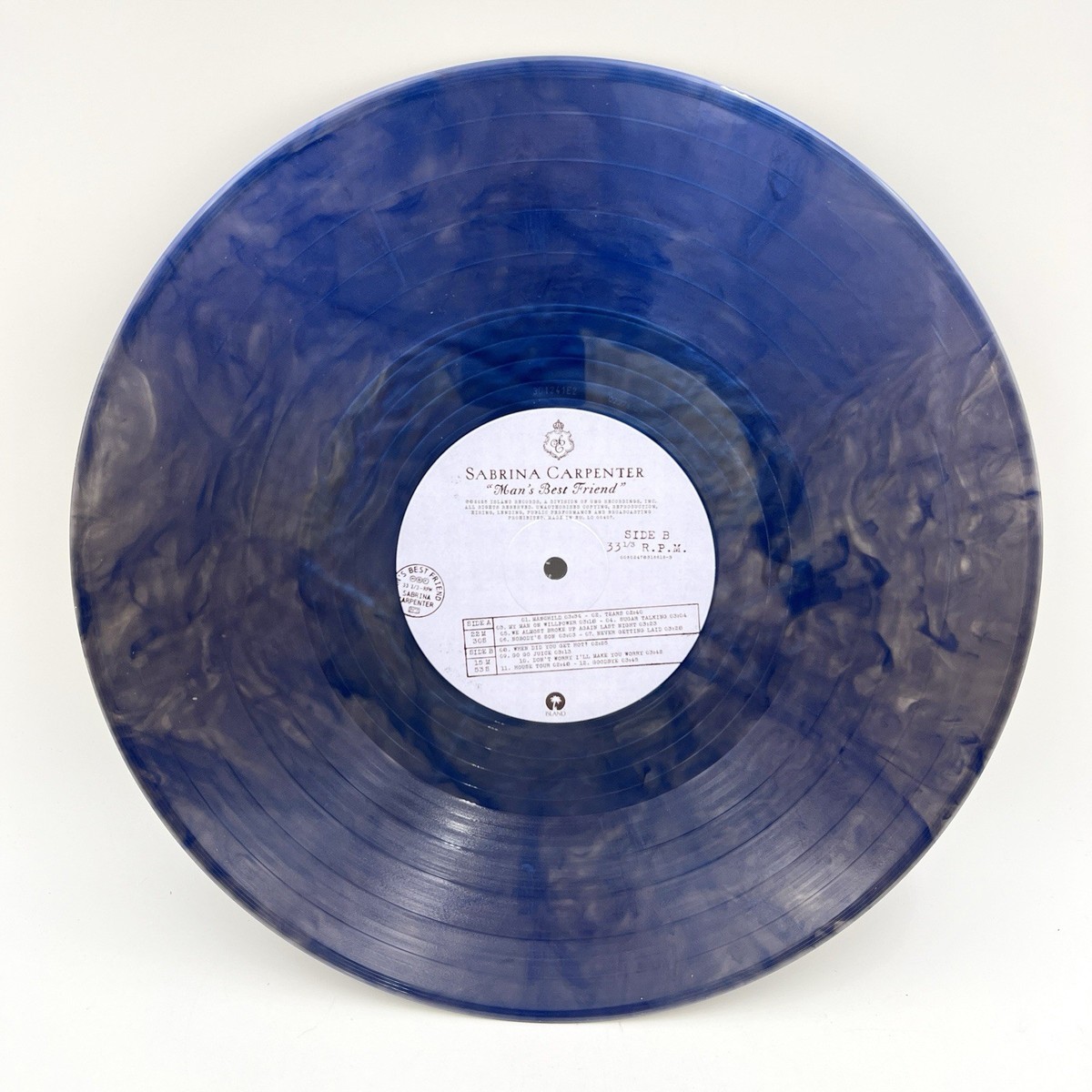 Sabrina Carpenter Man's Best Friend Vinyl D2C Luxe Packaging