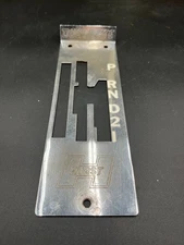USED HURST Dual Gate Chrome Top Plate 3 Speed