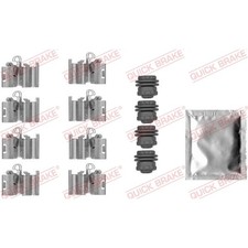 ORIGINAL® Quick Brake Zubehörsatz, Scheibenbremsbelag Vorne, Hinten für VW