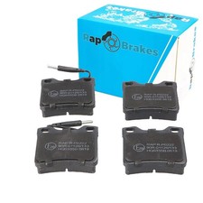 RAP BRAKES BREMSBELÄGE HINTEN passend für MERCEDES V-KLASSE VITO | R-P0222