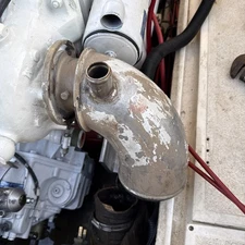 Cummins marine 6bta & QSB Wet exhaust elbow 