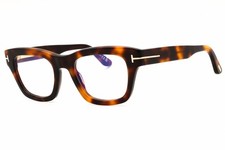 Tom Ford FT6036-B 053 Blonde Havana 52mm Eyeglasses New Authentic