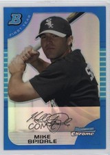 2005 Bowman Chrome First Year Blue Refractor /150 Michael Spidale Mike #249 5w0