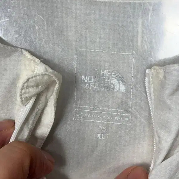 North Face Light Grey Functionality Windbreaker XL - image 1