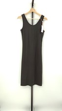 Quince Women Maternity Recycled Knit Tank Midi Dress Black S