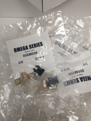 LOT OF 11 Omega Series 2 Hole Cushioned Clamp Assembly Kit Set Pack 3/8'' 006M008