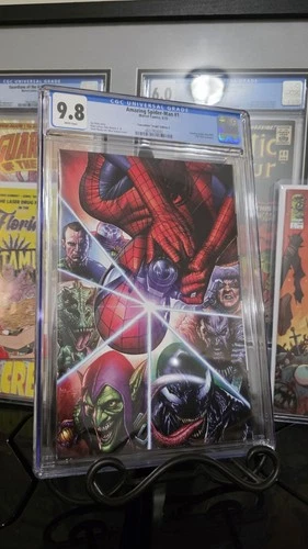 Amazing Spider-Man #1 Mico Suayan C2E2 Convention Virgin Edition A Cover CGC 9.8