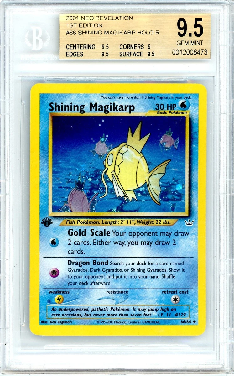 Pokémon TCG Beckett Grading Services (BGS) 9.5 Graded Secret Rare