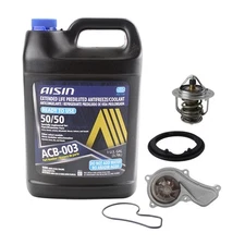 AISIN Blue Engine Coolant Water Pump Thermostat Kit For Honda Civic Acura ILX L4