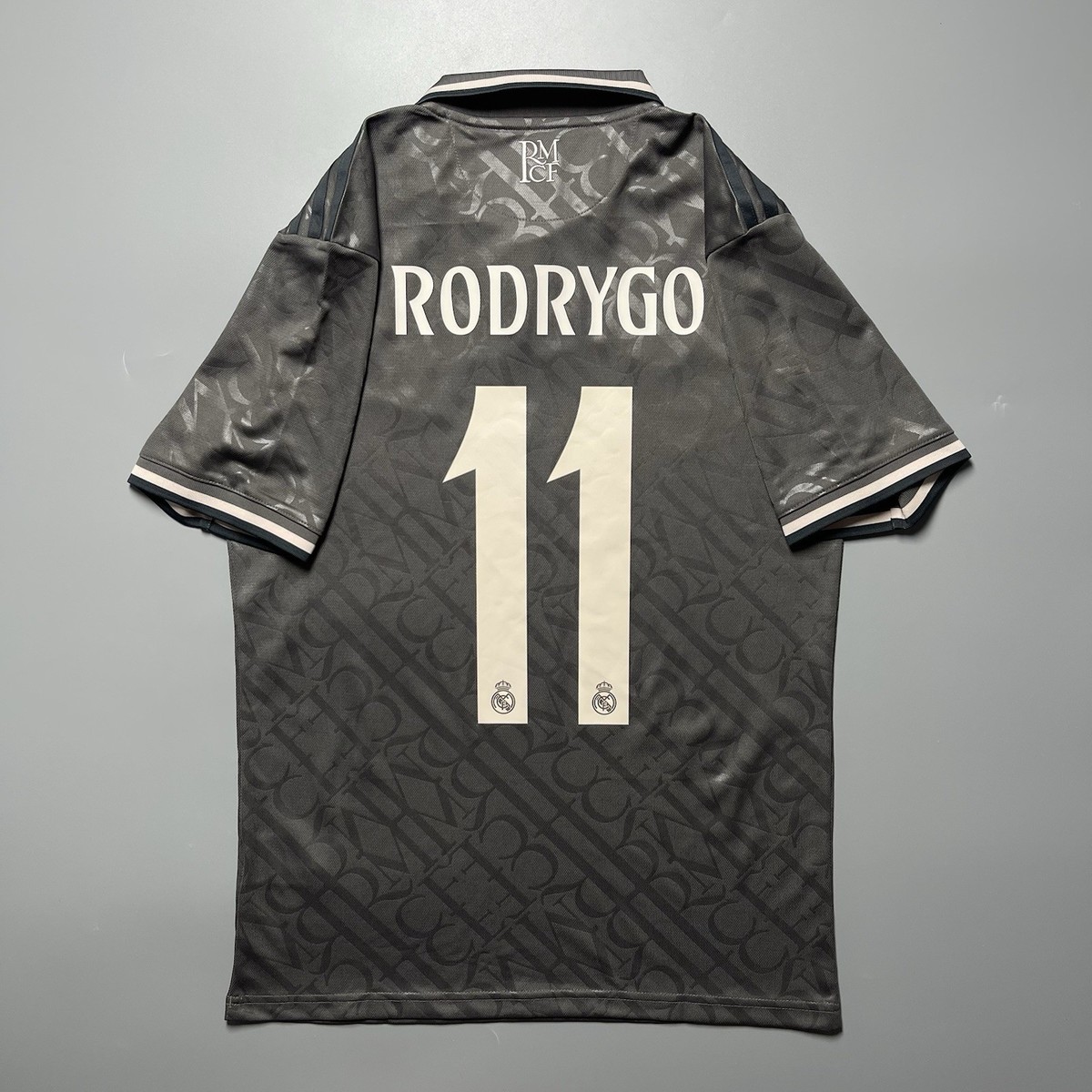 REAL MADRID ADIDAS 2024/2025 SOCCER THIRD JERSEY #11 RODRYGO