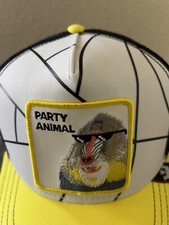 NWT Goorin Bros The Farm Trucker Hat - Merriemaker -Limited Edition Party Animal