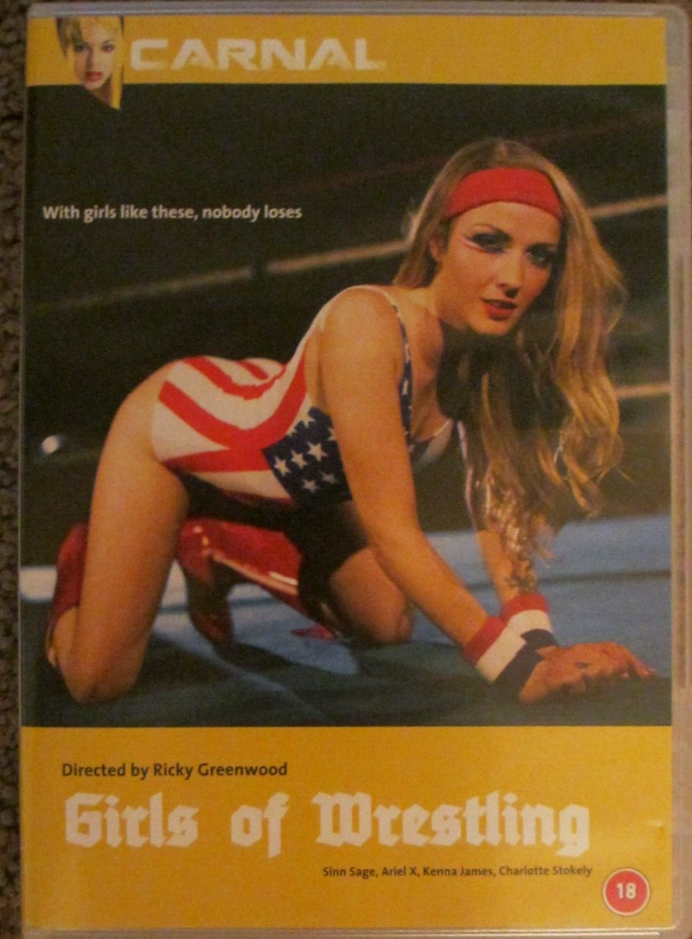 Girls Of Wrestling Region B PAL UK Release 2019 SALVATION FILMS