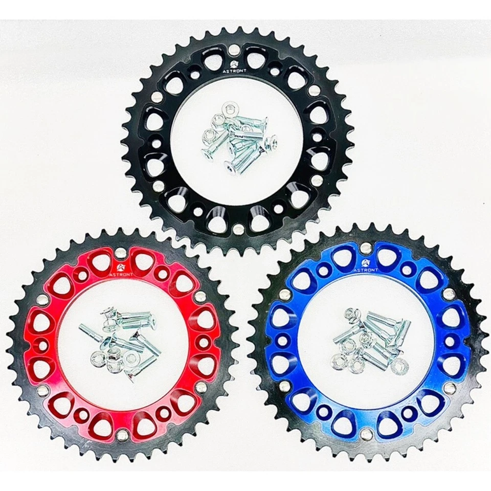 R3 Black Rear Sprocket For Honda Crf450 X R RX RL Crf 450 All Year Alloy 43 T Foto 4 de 4