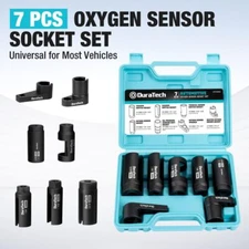 7PCS O2 Oxygen Sensor Oil Pressure Socket Sets Oxygen Socket Wrench Removal Tool