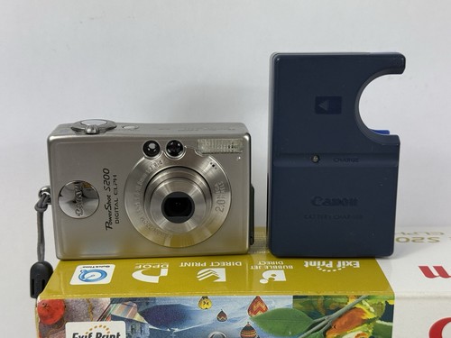 Canon PowerShot Digital ELPH S200 Digital Camera Bundle Box Manual CDs EXC Works - Picture 20 of 24