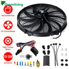 <!--F#f_0-->12V 16inch Pull Push 120W 3000+ CFM Radiator Electirc Thermo Fan & Mounting Kit<!--F/-->