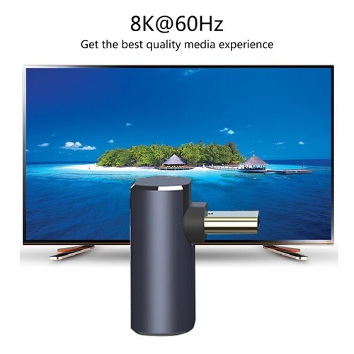 90 Degree USB C Adapter PD Type C Male to Female Extender 8k@60Hz Video for USB - Picture 5 of 8
