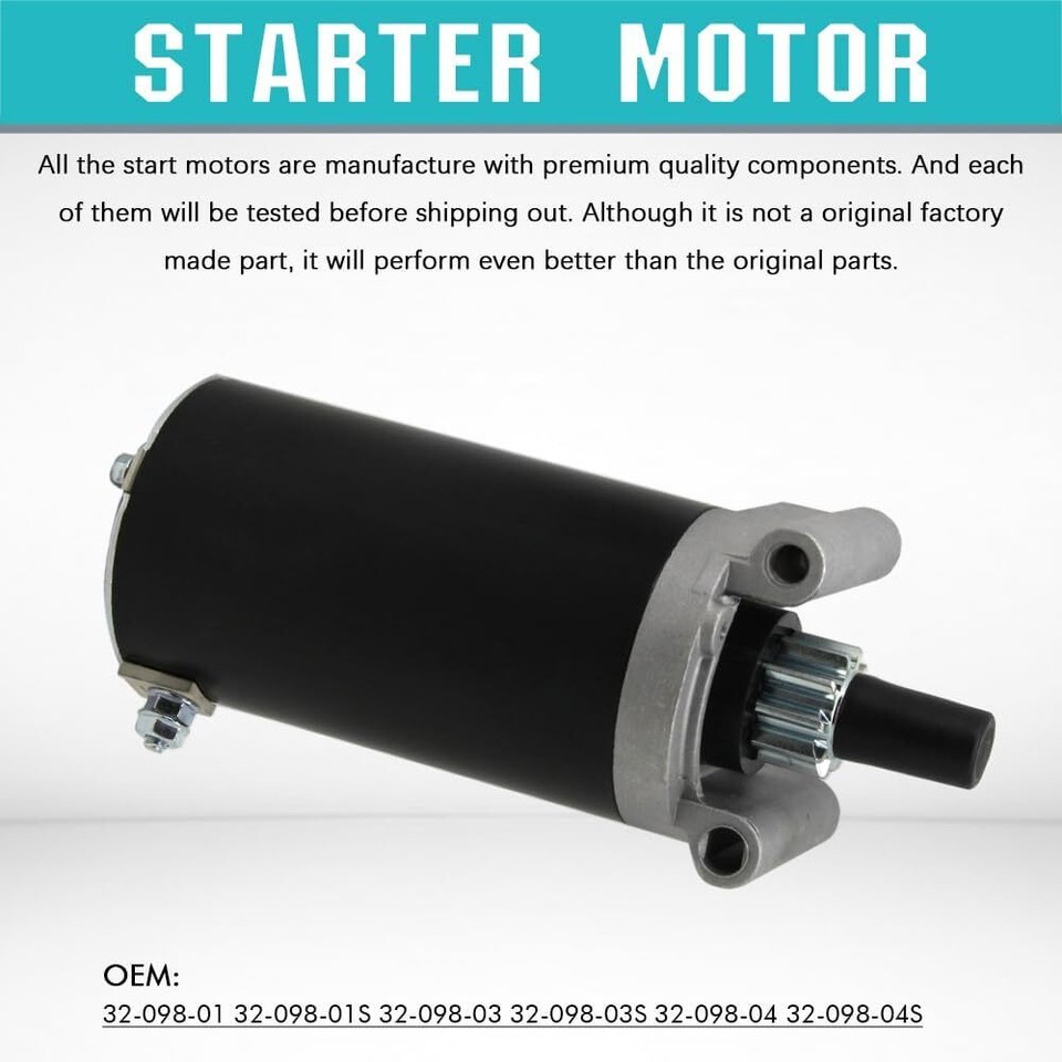 Starter 32 098 04 S Fits For Kohler 32 098 03 S 32 098 08 S 32