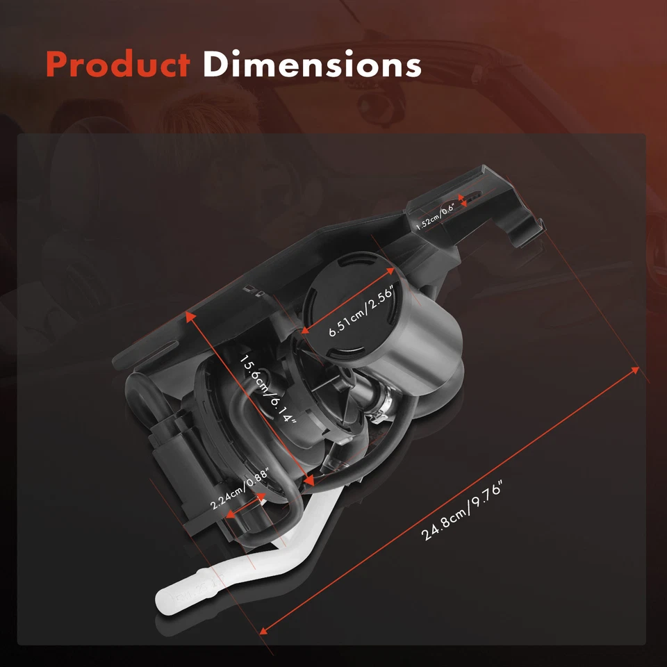 1x Fuel Vapor Leak Detection Pump for Volkswagen Golf 1.8L 2.0L 2.8L Golf City - Image 2 of 4