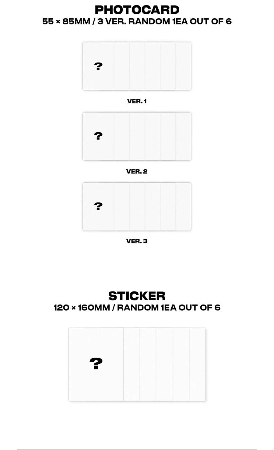 IVE - [I’VE IVE] 1st Album 3種セット IVE [I'VE IVE] 1st Album 3 Ver SET/3 CD+6 Photo Book+3 Card+