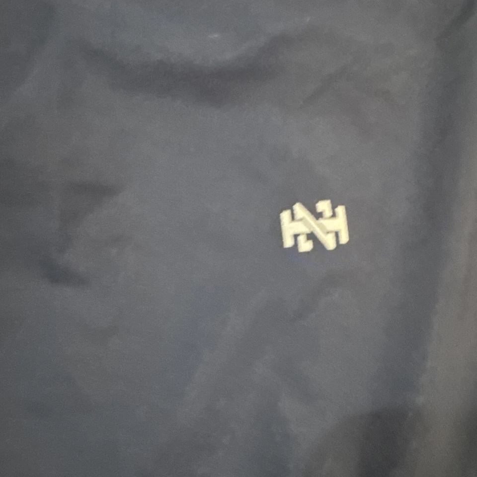 IZOD Men’s Jacket Windbreaker Sz L Navy Blue Lined Pockets Wind Resistant Golf - Image 3 of 4