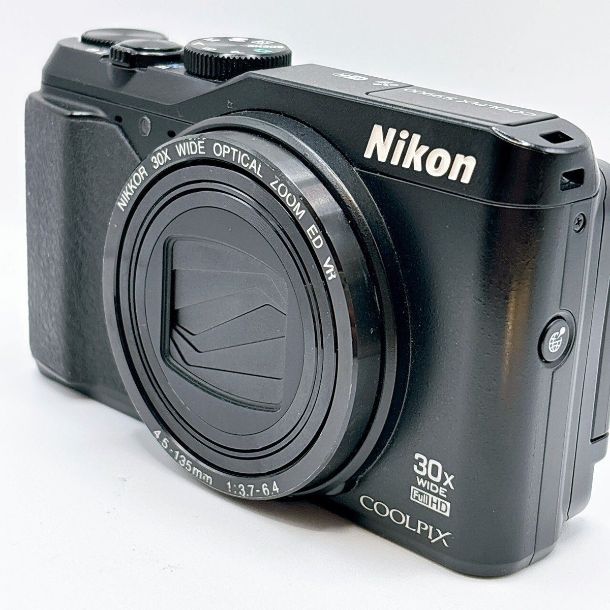 ※ジャンク※Nikon Coolpix S9900 デジカメ Nikon COOLPIX S9900 silver compact digital camera English