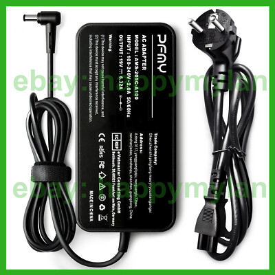 19V 6.32A 120W AC Adapter Laptop Netzteil Ladegerät für ASUS TOSHIBA 5.5mmx2.5mm
