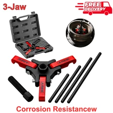 Harmonic Balancer Puller Kit, Adjustable 3-Jaw Puller Set for Removing Harmonic