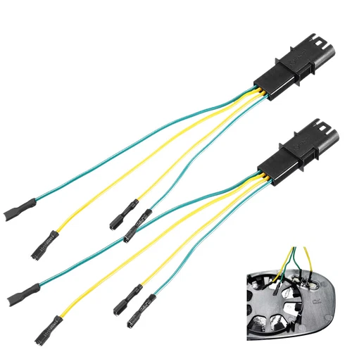 4Pins Side Mirror Heating Function Connector Cable Wire For BMW E90 F10 X5 X6