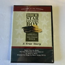 Four Star Country Boy (DVD, 2014) College of the Ozarks stage play Terrence Dake