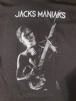 Jacks Maniaks Black T-Shirt Large / Extra Large Lrg /XL
