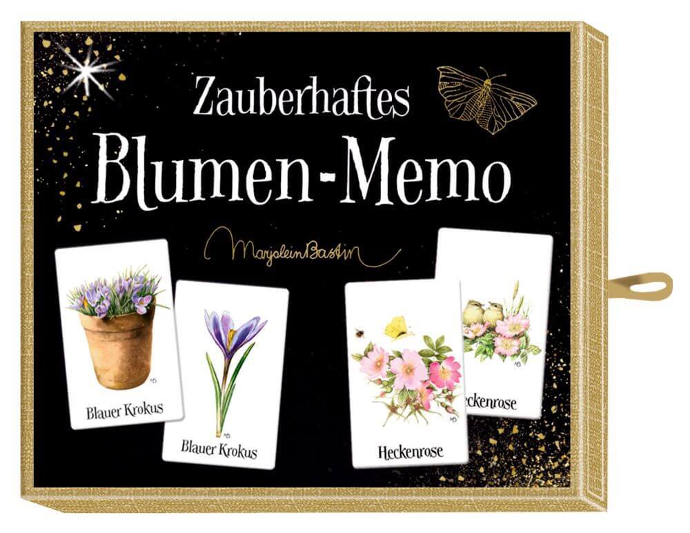 Thumbnail - Schachtelspiel – Zauberhaftes Blumen-memo (m. Bastin)