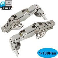 165° Soft Close Kitchen Cabinet Hinges Full Overlay Face Frame Cupbaord Hinges 165° Soft Close Kitchen Cabinet Hinges Full Overlay Face Frame Cupbaord Hinges