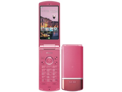 DOCOMO NEC N-01F 8.1 MP HD WATERPROOF UNLOCKED JAPANESE FLIP PHONE KEITAI N-01E - Picture 2 of 12