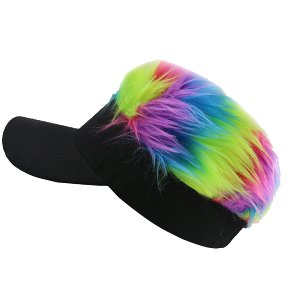 Carnival Costume Hat Headwear Funny Creative Fake Hair Visor eBay