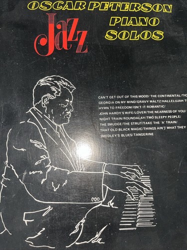Jazz Klavier Soli Oscar Peterson Special Optional Rhythmus Abschnitt Liederbuch