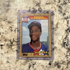 1987 Topps - All Star #601 Darryl Strawberry