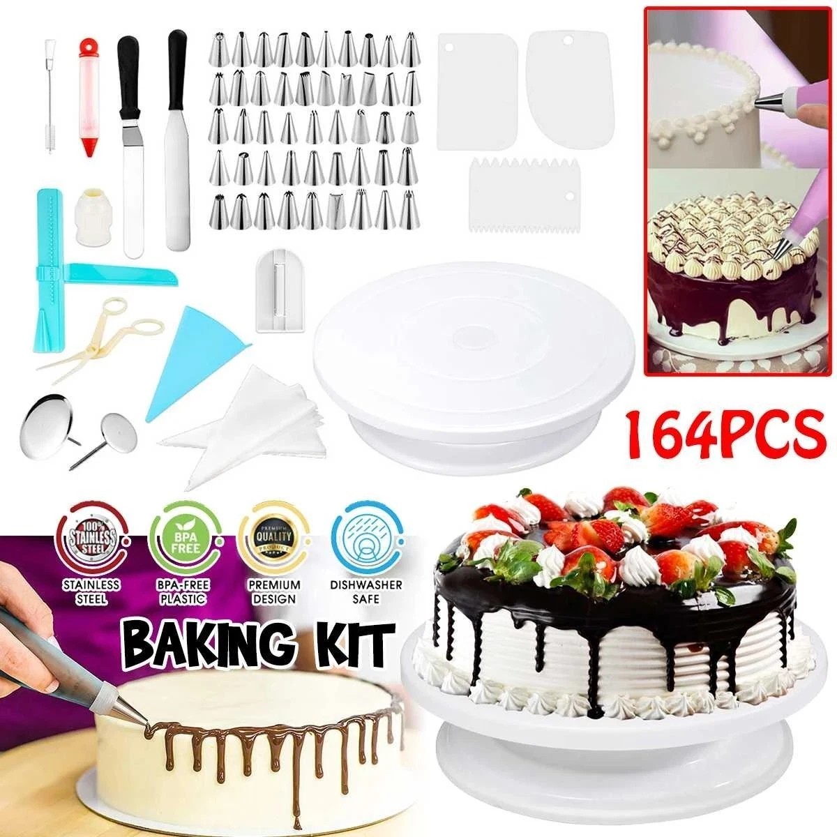 Details more than 143 cake decorating food items best seven.edu.vn