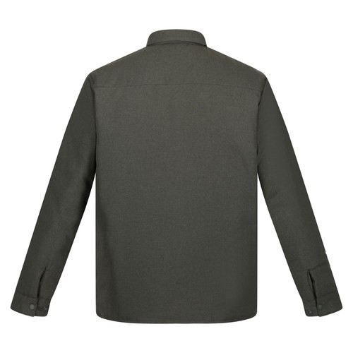 Regatta Mens Gawayne Insulated Wool Effect Winter Shirt - Picture 24 of 24